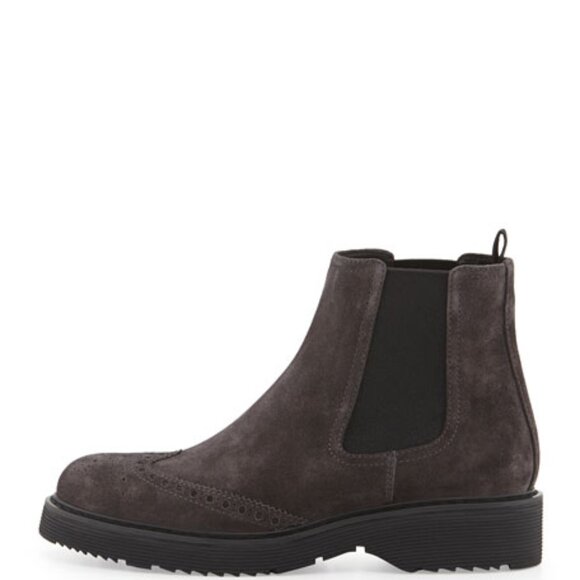 Prada suede Chelsea boot - Picture 2 of 8